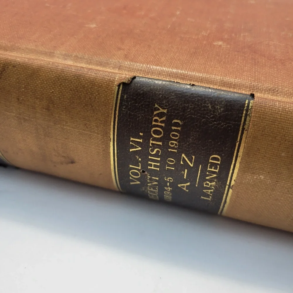 History for Ready Reference Vol VI Recent History‎ (1894-1901) J.N. Larned 1901